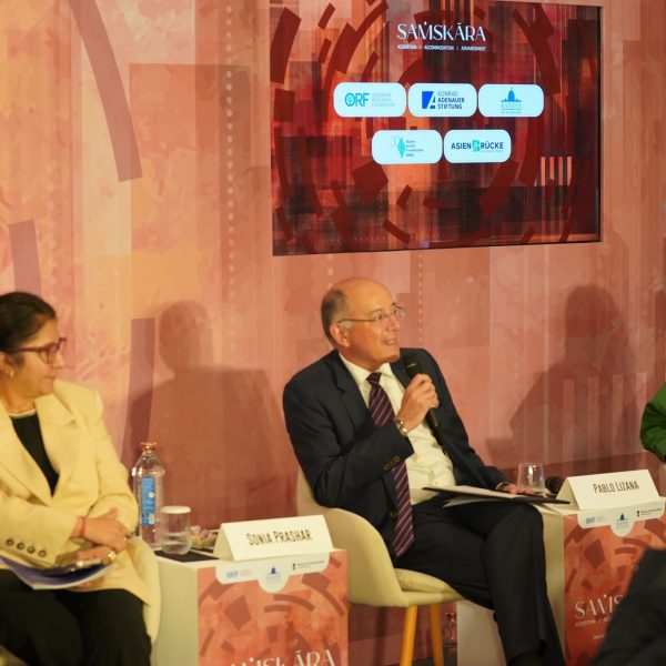 Asienbrücke e.V. Breakfast Roundtable bei Raisina Dialogue in Delhi 2026